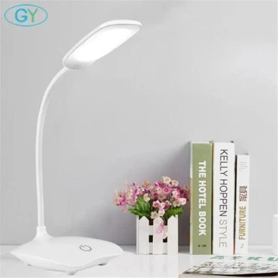 Foldable LED Desk Lamp Dimmable Touch Control USB Powered 6000K Light
