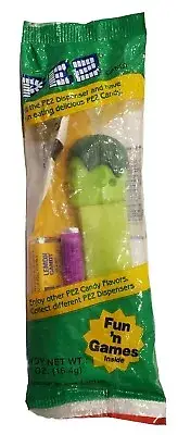 VTG 1989 Marvel Superheroes PEZ Dispenser - Incredible Hulk Green Package NEW
