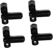 EXHUMKY 4pcs Zinc Alloy Window Locks Security Sash Blockers for Home Protection Practical Door Lock System Easy to Install Durable Design for Enhanced Safety and Peace of Mind