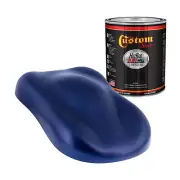 Hot Rod Flatz Sapphire Blue Metallic Urethane Auto Flat Car Paint, Quart Only