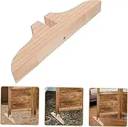 Mikinona Wooden Divider Stand Base for Home Office Screen Feet Practical Divider Bracket for Libraries and Computer Rooms