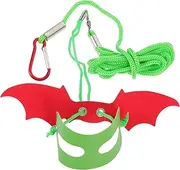 FONDOTIN 1set Lizard Christmas Leash Reptile Traction Rope for Bearded Dragons and Geckos Lightweight and Design for Outdoor Adventures Festive Holiday Style