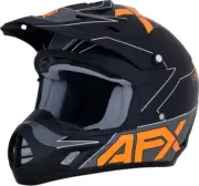 AFX FX-17 Aced MX Offroad Helmet Matte Black/Orange