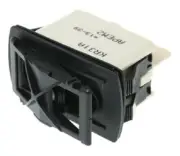 Apem ROCKER SWITCH KR312AKXXA 5A 24VDC 10mΩ IP68 Latching SPST, Panel Mount