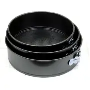 Norpro Professional Nonstick Springform Pan Set 3pc Cheesecake Tart Quiche #3903