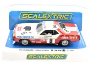 Scalextric "Levi's" Plymouth Hemi Cuda DPR W/ Lights 1/32 Scale Slot Car C4247
