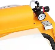 Denash Fine Sand Blasting Machine, Large View Window Descaling Dual Gauges Manual Sand Blasting Machine Remove for Rough Surfaces for Stamping Parts