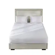 Dreamz Cool Mattress Protector Topper Fabric Pillowtop Waterproof Cover Underlay