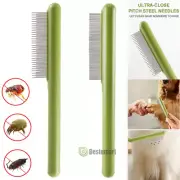 NEW Flea Comb Lice Remover Hair Comb Brush for Pet Cat Dog Cleaning Tool