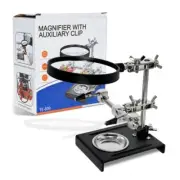 Helping Hands Magnifier Soldering Station Hands Free Auxiliary Clips Repair Kit