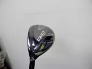 NEW TAYLORMADE Qi10 MAX LEFT HAND RESCUE HYBRID #4 23* SPEEDER NX 50g REG W HC