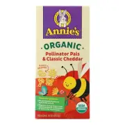 Annie's Homegrown Organic Mac and Bees Macaroni and Cheese - Case of 12 - 6 oz.