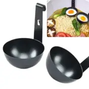 2pcs Easy to Use Stainless Steel Eggs Poachers Poaching Cups for Busy Mornings