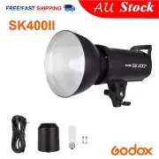 Godox SK400II 2.4G Photo Studio Strobe Bowens Mount Flash Head With Reflector AU