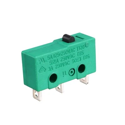 KW4-3Z-3 Micro Limit Switch SPDT NO NC 3-Terminal Momentary Push Button Actuator