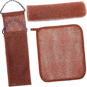 Ipetboom 1Set Exfoliating Net Body Scrub Durable Shower Scrubber for Luxurious Lathering Rich Back Scrubber Towel for Bathing Deep