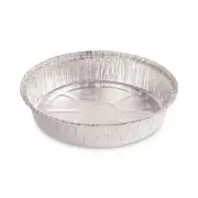 Boardwalk ROUND9 48 oz. 9" x 1.66" AL To-Go Containers - Silver (500/Carton) New