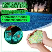 Luminous Stones Fish Tank Aquarium Ornament Glow In The Dark Stones 2024 New