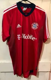 Bayern Munich 2002 2003 Home Shirt Jersey München Bundesliga T com 02 03 00s XL