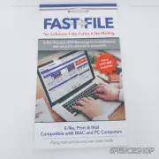 New FAST FILE Small Business Tax Filing Card, W2 & 1099 (Available 07/2024)