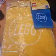 Lego Large Yellow Towel and Blue Face Washer Super Rare