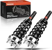 A-Premium Front Pair (2) Complete Strut & Coil Spring Assembly Compatible with BMW X5 2007-2013, X6 2008-2014, Driver and Passenger Side