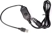 VENEKA 10W Mini Aquarium Heater Fish Tank Heater Thermostat Temperature Adjustable 5V/2A Heater for 2L Tanks