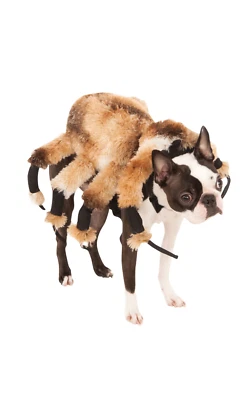 Giant Spider Costume Dogs Fancy Dress Outfit Pets Cat Halloween