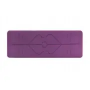 8 Mm Tpe Yoga Mat Exercise Fitness Gym Pilates Non Slip Dual Layer