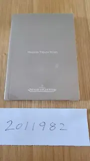 Jaeger LeCoultre Watch Manual Instruction Booklet Reverso Tribute Moon