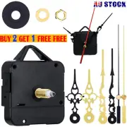 AU Quartz Clock Movement Mechanism Sweep Silent Wall Repair Replacement Kit DIY