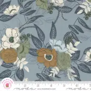 Moda SLOW STROLL 45541 21 Sky Blue Floral FANCY THAT Quilt Fabric