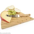 Core Bamboo Cheesy Board Designer 2 Piece Cheese Board & Knife Set 10152