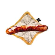 Baxter Bone Sausage In Bread Pet Toy