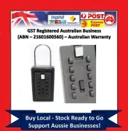 SURF LOCK BUTTON KEY SAFE BOX STORAGE PADLOCK COMBINATION MTB CYCLING RUNNING CY