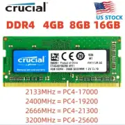 Crucial DDR4 4GB 8GB 16GB 3200 2400 2666 Memory SO-DIMM Notebook Memory