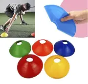 60 Pack Sports Training Discs Markers Cones Soccer Rugby Fitness Exercise