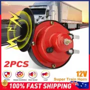 2X Super Horn 300DB Super Loud Horn Snail Motorcycle Car Truck Boat Train 12v AU (for: Lexus)