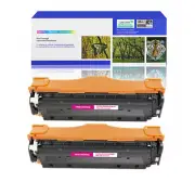 2PK CE413A Magenta Toner for HP 305A LaserJet Pro 400 color M451dw M451nw M451dn