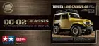 Tamiya 1/10 RC No.715 4WD Toyota Land Cruiser 40 YELLOW PAINTED CC-02 Kit 58715