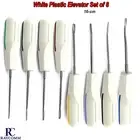 Dental Plastic Handle Luxating Teeth Loosen Extracting Dentist Elevators Tools
