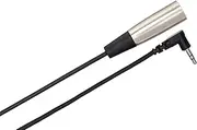 Hosa XVM-110F XLR3F to Right-Angle 3.5 mm TRS Camcorder Microphone Cable, 10 Feet Length