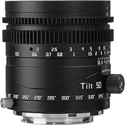 TTartisan 50mm F1.4 Tilt Lens, Compatible with Full-Frame Nikon Z-Mount Mirrorless Cameras Z5 Z6 Z7 Z6II Z7II Z9