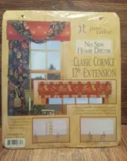 Vtg June Tailor No Sew Custom Cornice System JT-977 Made in USA New Discontinued