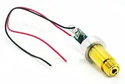 532 MD-50-CAB Industrial/Research Laser 3.0V-3.7V 532nm Green Laser Spot Diode Module w/Cable Level 2