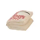 Throw Pillow Foldable Decorative Natural Tree Pattern 2-in-1 Nap Blanket Cushion