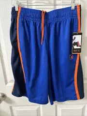 And1 Mens "Flash Cut" Royal Blue Mesh 11" Inseam Basketball Shorts Size Med New