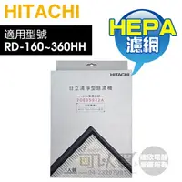 在飛比找樂天市場購物網優惠-Hitachi 日立 原廠HEPA集塵濾網 -HH系列清淨除