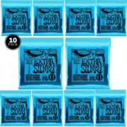 Ernie Ball EXTRA SLINKY 2225 8-38 Electric Guitar Strings Nickel Wound 10 SETS