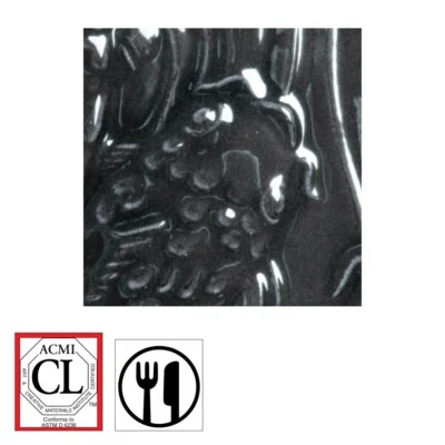 AMACO Gloss Glaze Black Lustre